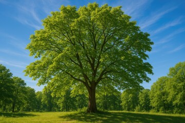 An image of expansive foliage moving with the breeze