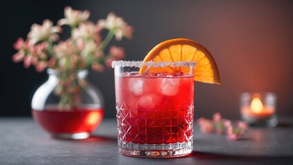 Curry Infused, Spicy Negroni featuring bold flavors and heating elements.