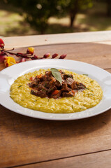 Risotto Gourmet Italian Dish