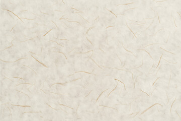 Fototapeta premium Elegant Paper Texture: A close-up view showcasing a beautiful, cream-colored paper with intricate fibers, evoking a sense of artistic finesse.