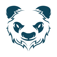 Panda logo icon design