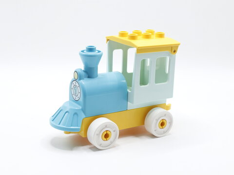 Lego number train duplo in Manila, Philippines