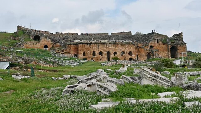 Hierapolis Ancient City, Pamukkale, Denizli, T&uuml;rkiye