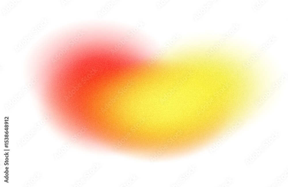 Wall mural colorful gradient shape grainy, grainy gradient shape transparent png shape gradient shining circle 
