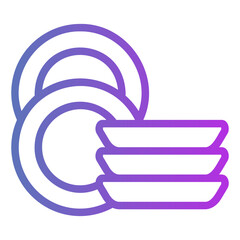 plate Gradient icon