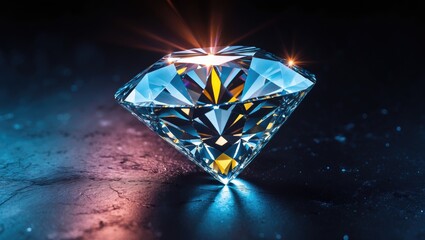 Diamond Round Cut showcasing brilliance and symmetry.