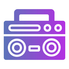 boombox Gradient icon