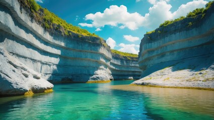 Discovering Kalysan Canyon within Socotras, showcasing Natural Beauty and a Unique Landscape