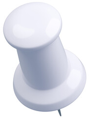 3D背景素材_画鋲_白