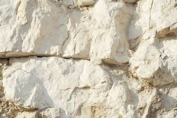 Fototapeta premium Soft Beige and Brown Marble Limestone Texture Background with a Touch of Sepia for Elegant Wall Art