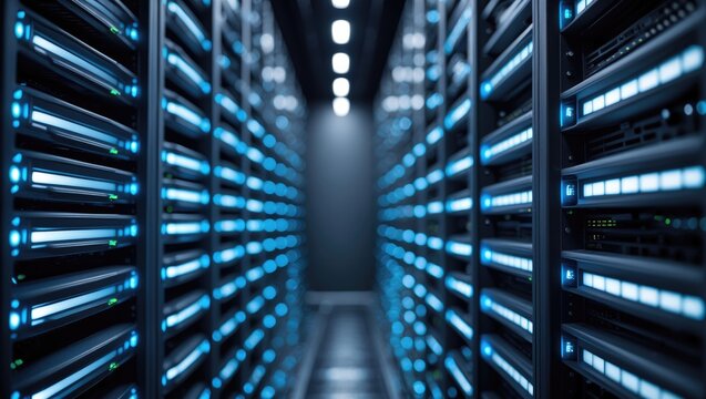 Disk storage arrays in data centers are essential components for managing large-scale data infrastructure.