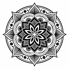 mandala ornament vector