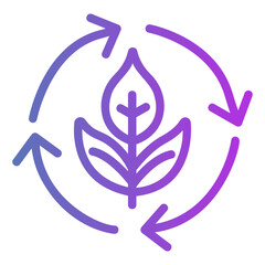 leaf Gradient icon
