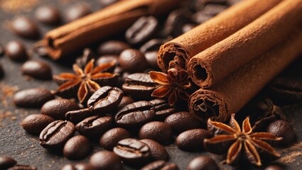 Aromatic Coffee Blended with Cinnamon and Anise