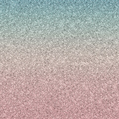 Blue pink gradient glitter seamless pattern background


