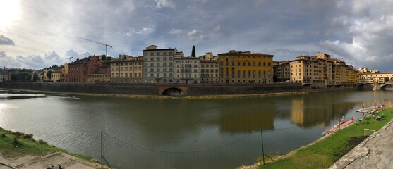 arno river in florence