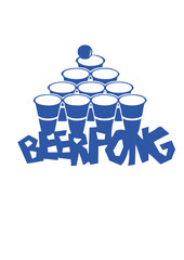 beer pong verre gobelet cup balle logo