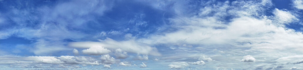 Blue sky and beautiful clouds shape. Image for background and wallpaper.Blue sky with clouds background.Sky daylight. Natural sky composition. Element of design.