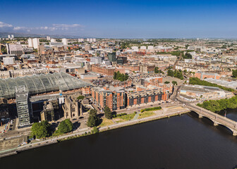 Glasgow Scotland: 18th May 2025: Metropolitan Cathedral of St Andrew and St Enoch Shopping Centre...
