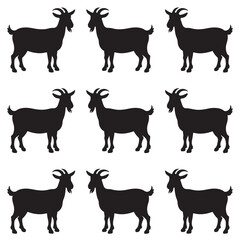 Fototapeta premium High-Impact Goat Vector Design – Dynamic and Versatile Animal Illustration for Branding and Commercial Projects with Clean Minimalist Style . Thank You .