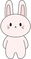 동물토끼(기본테두리)animal © Fox
