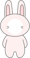 동물토끼(기본테두리얼굴합성)animal © Fox