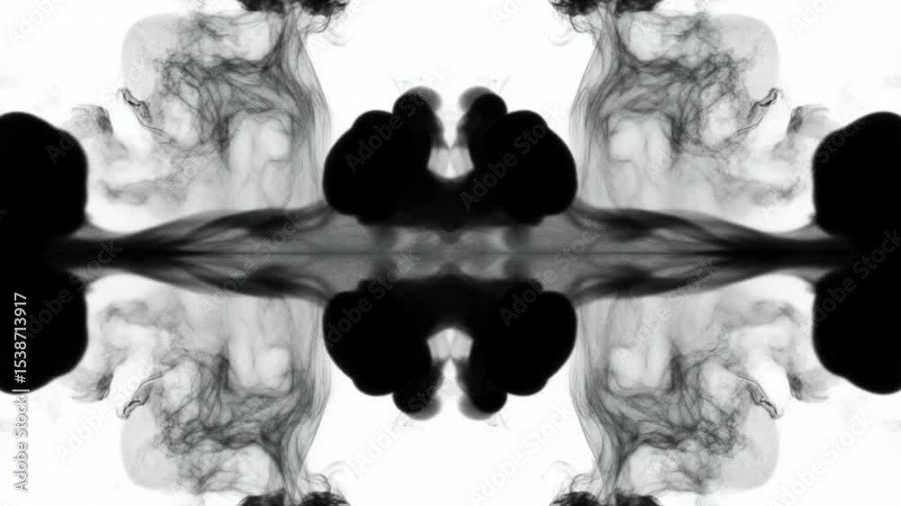 Poster A minimalist design featuring smoke in the shape of a butterfly, perfect for use in abstract art, design elements or as a unique visual effect