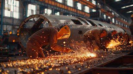 Aircraft manufacturing facility