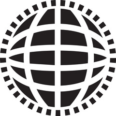 World abstract concept design. retro futuristic design element. Vector de un mundo en concepto abstracto. © Mylifeontopdm