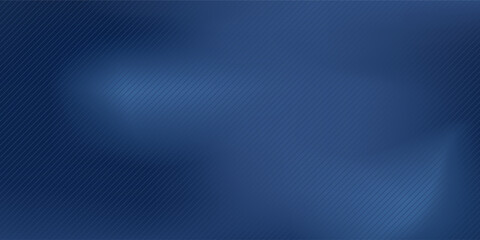 Navy blue abstract background with halftone wavy smooth pattern. Small spot light box. Curve line, cosmic galaxy space. Festive BG for social media, birthday party invitation