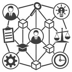 social network concept