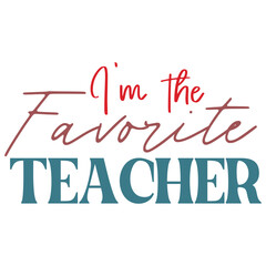 Teacher T-Shirt SVG Design, Teacher Vector Art
