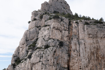 Coastal environments from the Mediterranean coast. Shot during 3 days of hiking in the Calanques, south of France, close to Marseille.