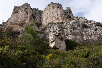 Coastal environments from the Mediterranean coast. Shot during 3 days of hiking in the Calanques, south of France, close to Marseille.