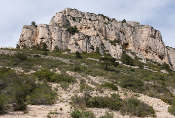 Coastal environments from the Mediterranean coast. Shot during 3 days of hiking in the Calanques, south of France, close to Marseille.