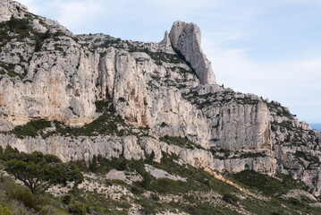 Coastal environments from the Mediterranean coast. Shot during 3 days of hiking in the Calanques, south of France, close to Marseille.