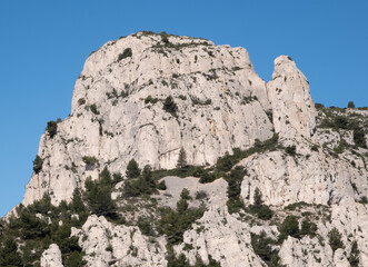 Coastal environments from the Mediterranean coast. Shot during 3 days of hiking in the Calanques, south of France, close to Marseille.