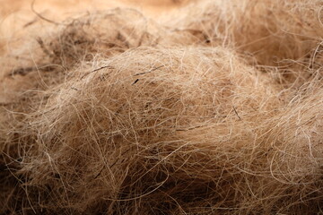 Coconut fiber or coconut coir is a derivative product of the coconut tree. Cocos nucifera. 