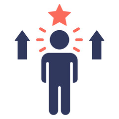 Self Confidence Mixed Icon