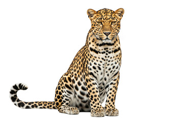 Fototapeta premium léopard assis