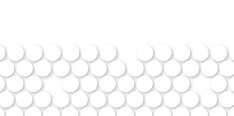 White tiles wall. round marble textures, ball tiles. Top view pavement circle block white texture with seamless patterns floor background. Air Bubble wrap texture background. Textured Background.