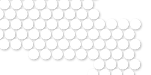 White tiles wall. round marble textures, ball tiles. Top view pavement circle block white texture with seamless patterns floor background. Air Bubble wrap texture background. Textured Background.