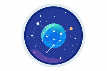 constellation map circular orbit