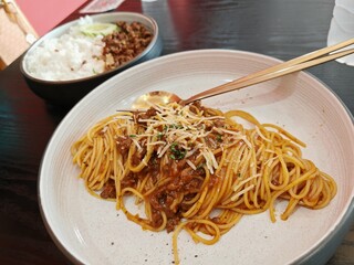 noodles with chicken