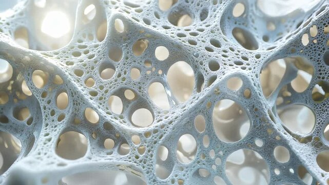 Human Bone Tissue Microscopic Dynamics