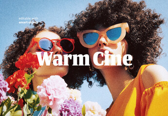 Warm Cine Photo Effect