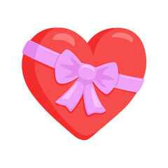 Heart with Ribbon