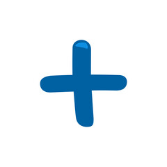 Obraz premium Heavy Plus Sign