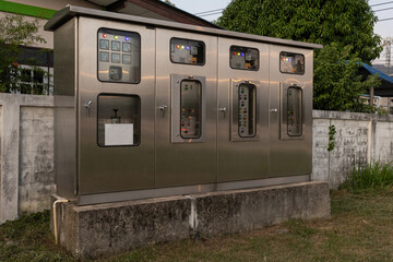 Transformer cabinet, Outdoor electric control box. Power supply boards. Power Distribution Cabinet...