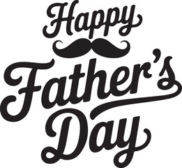 happy father's  day vector